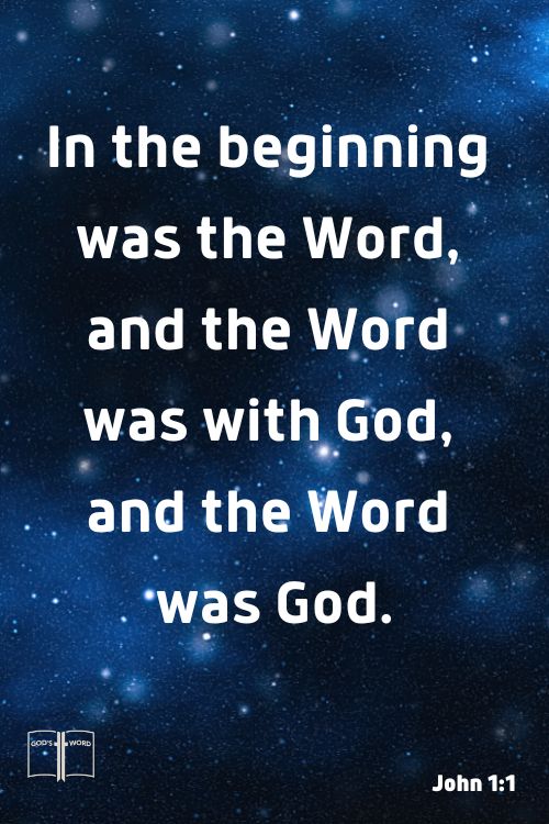 John 1:1 PIN John 1:1 PIN